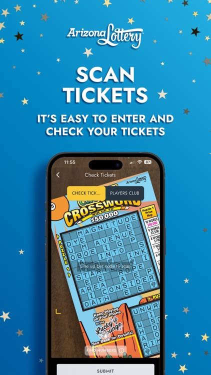 Get the Arizona Lottery Players Club app for your phone..